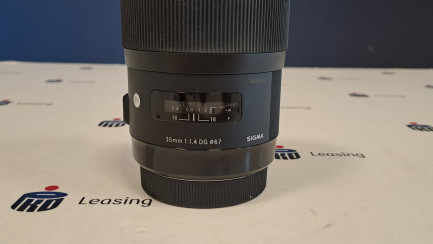 Zdjęcie przedmiotu: SIGMA A 35/1.4 DG HSM Canon lens