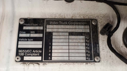 Zdjęcie przedmiotu: Volvo FH 500 E6d 21.0t Globetrotter