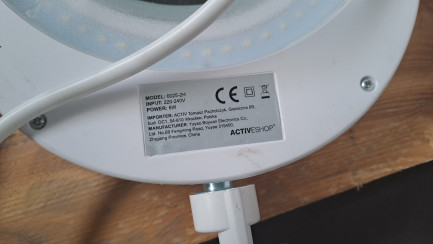 Zdjęcie przedmiotu: Настільна лампа Lupa Elegante 6025 60 LED SMD 5D, 10 шт.