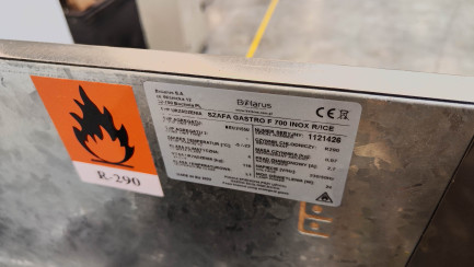 Zdjęcie przedmiotu: Bolarus freezer cabinet model F700Inox R ICE